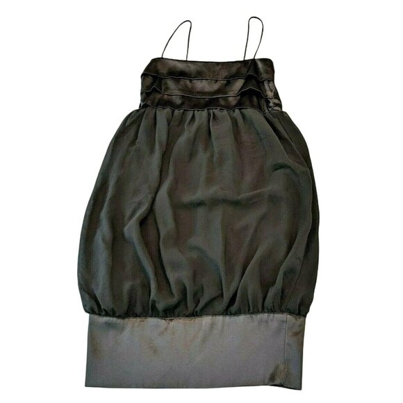 Zara  X-Small Black Party Mini Dress 23b - Picture 1 of 8